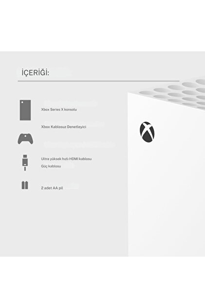 Microsoft Xbox Series X Digital Edition Oyun Konsolu (İTHALATÇI