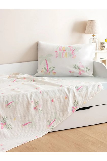 Lcw Home Mixed Printed Cotton Children's Pique Set 160X220