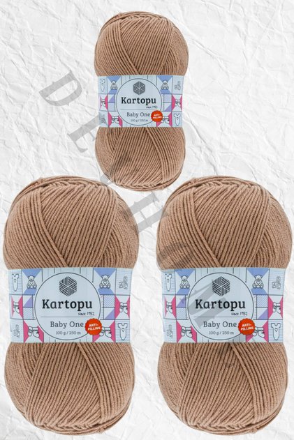 Baby One 100% Anti-Pilling Baby Wool No Pilling No Breakage 3 Pcs Devhome