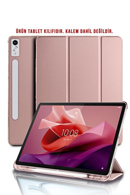 aldtelekom Lenovo Tab P12 Uyumlu Kalem Bölmeli 12.7 Inç Kılıf