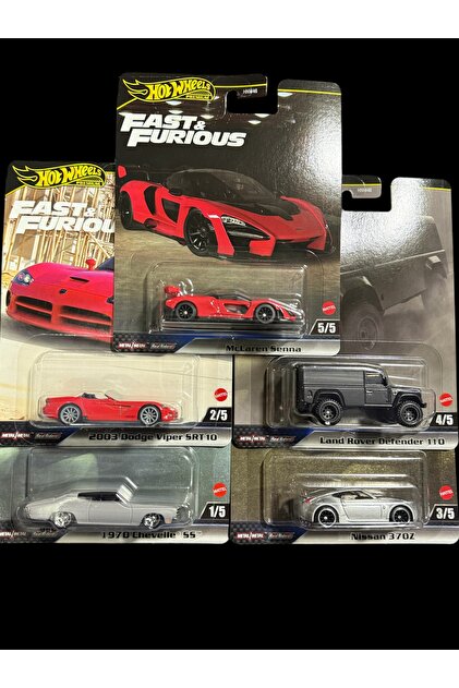 HOT WHEELS HotWheels Premium FF Set 2025 Mix HNW46 -979J - Fiyatı