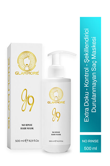 Glam More G9 No Rinse Hair Mask 500 ml Durulanmayan