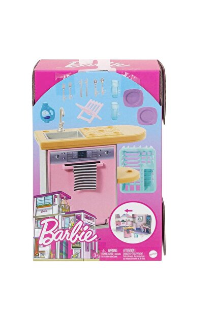 Mattel Barbie'nin Ev Dekorasyonu Mutfak Hjv32 Hjv34 - Fiyatı
