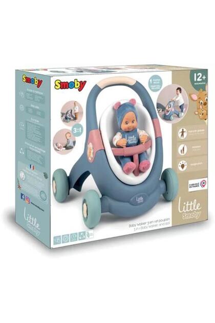 Little 3'ü 1 Arada Yürüteç Ve Oyuncak Bebek 140308