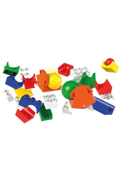 Hubelino Marble Run Dönemeç Genişletme Seti (43 Parça) 420497