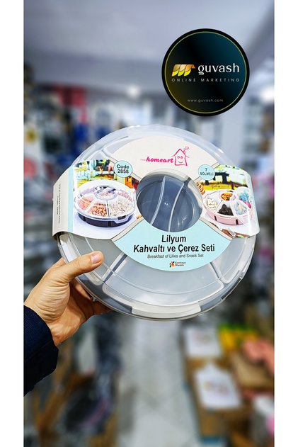 Lux 🍓 Lilyum Breakfast 🍱 And Snack Container 🍯 7 Compartments