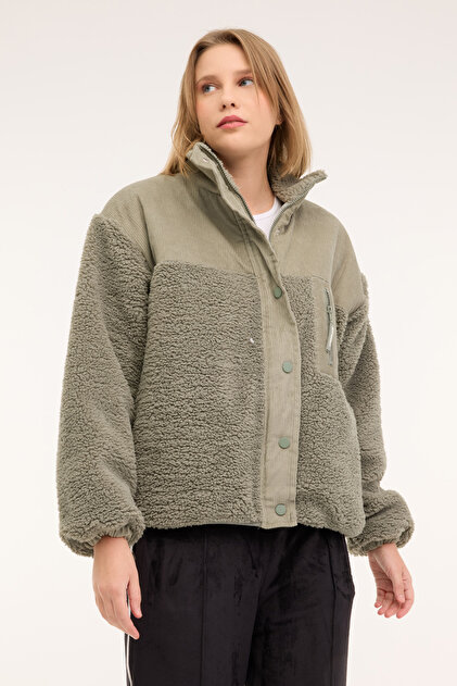 Lumberjack WL REGINA 6GF1003 4PR PASTEL HAKI Kadın Mont - Fiyatı