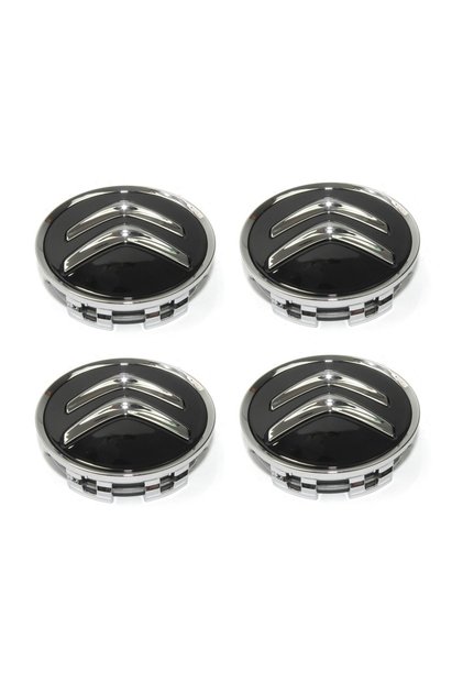 Citroen Jant Kapağı Göbeği Telli Krom Takım 60 Mm 4 Adet