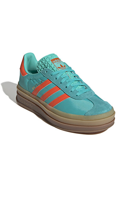 adidas gazelle silver green womens adidas Gazelle Bold - Women's