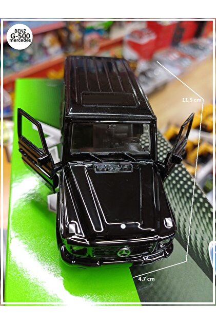 OYUNCAKSAHİLİ Mercedes Benz G500 V8 Kasa Model Jip Dıecast