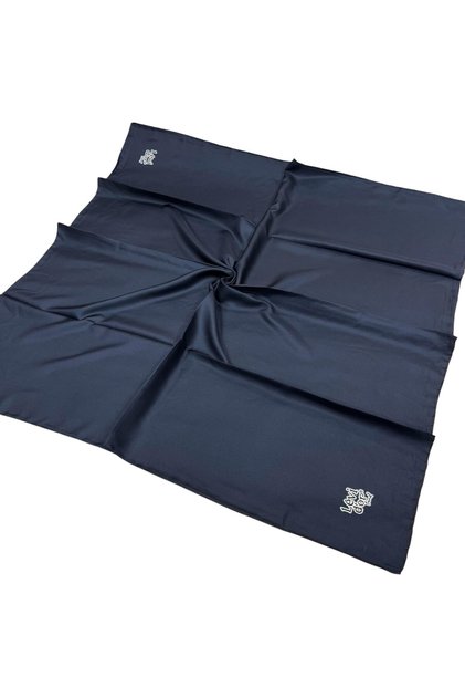 Plain Trend Scarf - Navy Blue