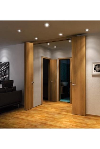 180 Derece Katlanabilir Kapı Mekanizması Sistemi Compack Living