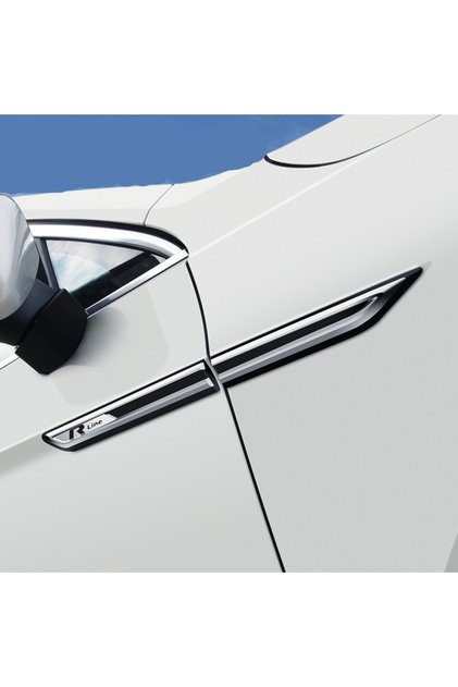 Volkswagen Passat Golf Arteon R-line 4-Piece Fender Logo / YACI130