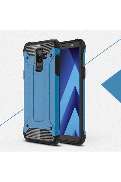 Samsung Galaxy J8 / A6 Plus 2018 Case 5 Layer Full Protection Military Standard Army Tank Case