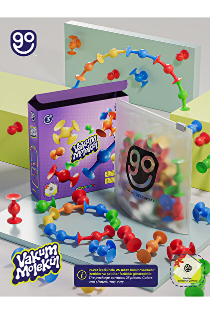 Shopist Squigz Vantuzlu Oyuncak Lego Fidget Duyusal Eğitici 25