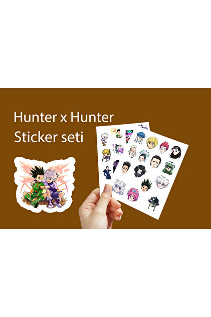 ZipZap Avcı Lisansı Hunter Hunter HXH Kart Kaplama Yapışkanlı