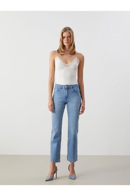 LCW Jeans Straight Fit Women's Jean Pants