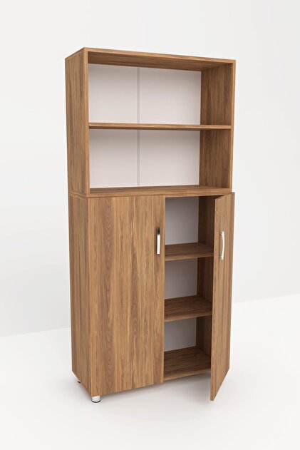 3G TASARIM Modüler Iki Raflı İki Kapaklı Ofis Dolabı Dosya Dolabı