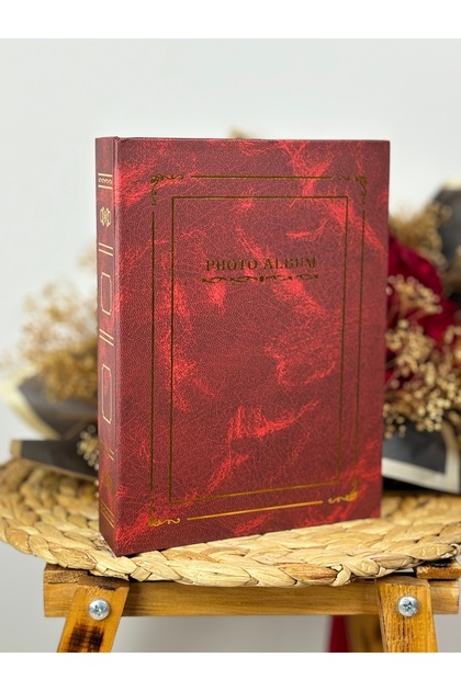 15x21cm Luxury Photo Album with 100 Photo Capacity and Skin Cloth
