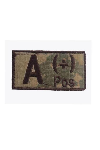 Patch pentru grupa sanguină cu broderie - Peç