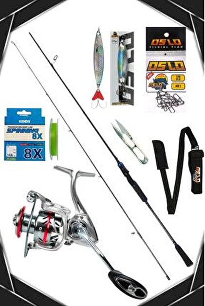Oslo Zen Pro 274cm 8-42gr Prime 3000 Spin Olta Seti - Fiyatı