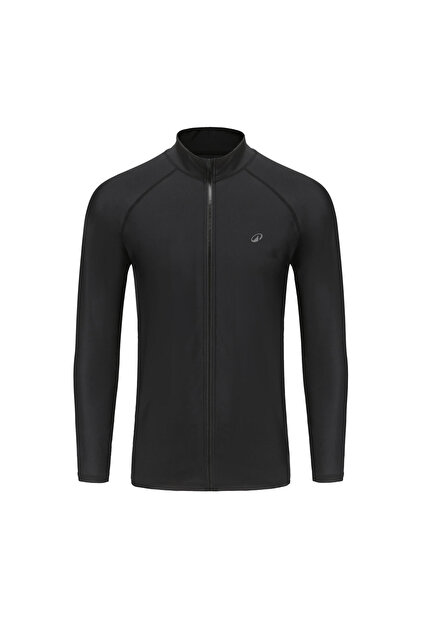 Decathlon Olaian Erkek Uzun Kollu Uv Korumalı Sörf Tişörtü - Siyah