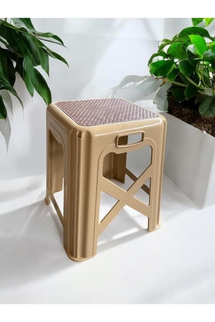 Modern Orta Boy Plastik Mutfak, Banyo, Balkon ve Bahçe Taburesi