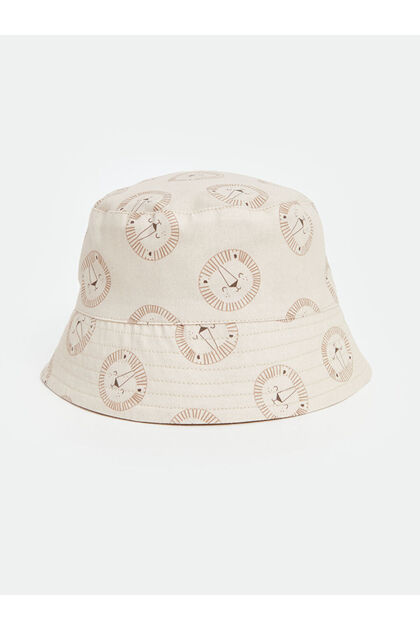 Lcw Baby Animal Printed Baby Boy Bucket Hat