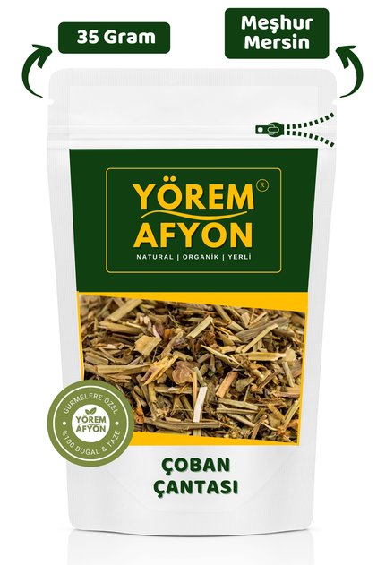 Yörem Afyon Meşhur Mersin Çoban Çantası, Cıngıldak Otu, Kuşku Otu, Çoban Kesesi | 35Gr.