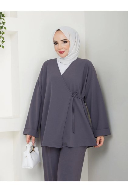 Women's Double Saw Tunic Suit