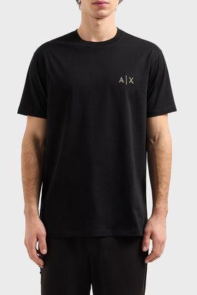 Armani Exchange Pamuklu Regular Fit Bisiklet Yaka T Shirt