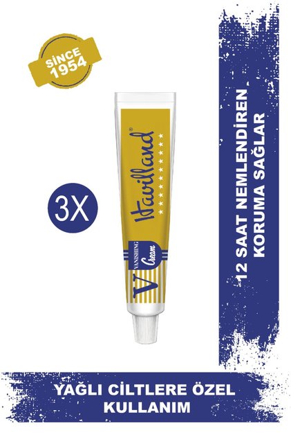 Yağlı Ciltlere Özel Koruyucu Nemlendirici Yağsız Krem 3 X 40 ml 120 ml