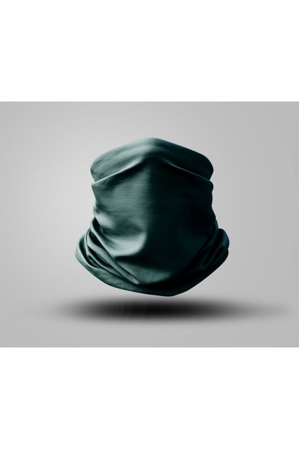 Solid Color Design Biker Buff Mask Outdoor Neck Collar Unisex Bandana