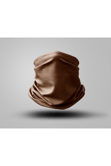 Düz Renk Tasarımlı Motorcu Buff Maske Outdoor Boyunluk Unisex Bandana
