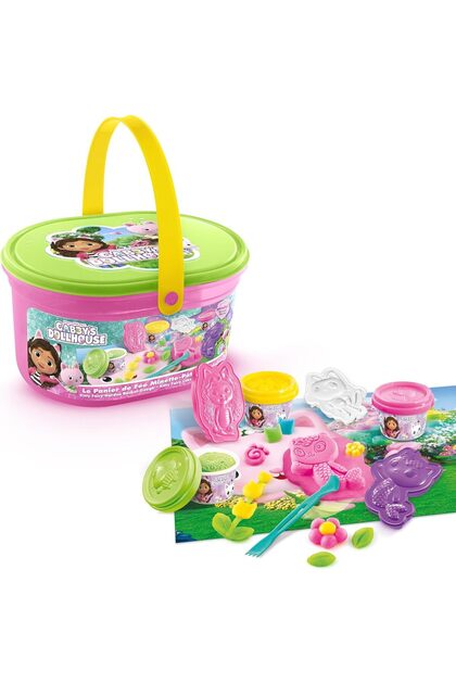 Gabby's Dollhouse Kitty Fairy Garden Bucket