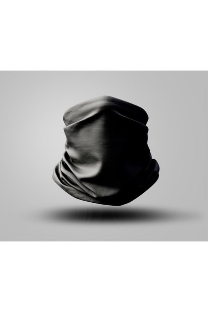 Düz Renk Tasarımlı Motorcu Buff Maske Outdoor Boyunluk Unisex Bandana