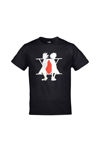 Unisex Black Hunter X Hunter Anime Printed