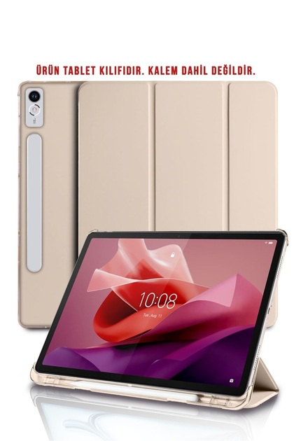 aldtelekom Lenovo Tab P12 Uyumlu Kalem Bölmeli 12.7 Inç Kılıf