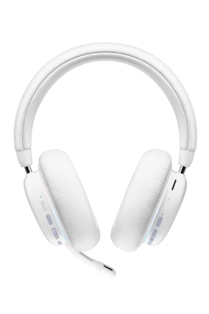 G Aurora G735 Lightspeed Wireless Illuminated White Gaming Headset - 981-001083