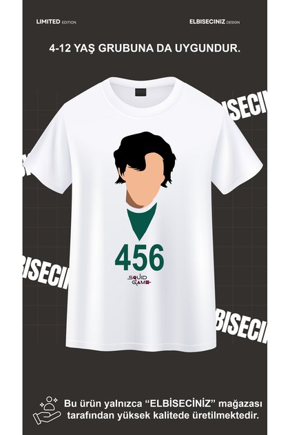Squid Game No:456 Pretend Unisex Adult and Kids T-Shirt/Shirt
