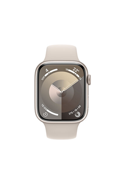 Apple Watch Series 9 GPS 45mm Yıldız Işığı Alüminyum Kasa ve