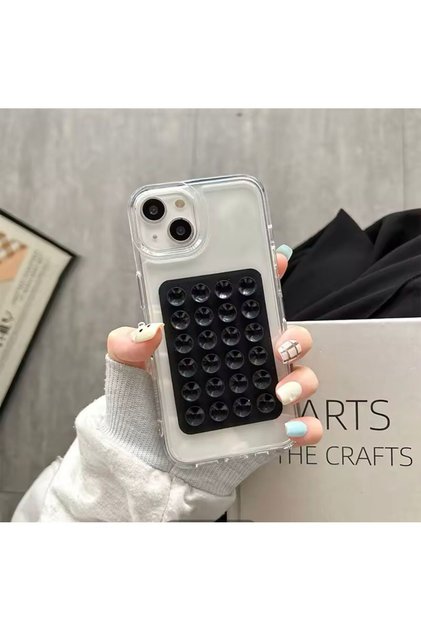 silikon vakumlu telefon tutucu yapışkanlı,kaymaz vantuz cep telefonu için tutucu