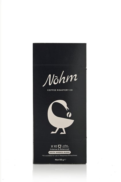 Nohm America Blend Capsule Coffee, Pack of 10.