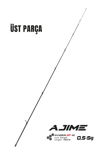 Ajime 183cm 05-5gr LRF Kamışı #1 Üst Parça