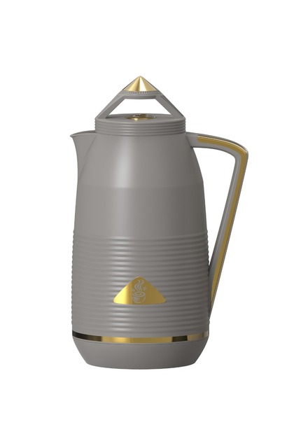 1.0 LITRE VACUUM FLASK - LIGHT GREY