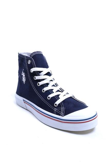 U.S. Polo Assn. Penelope High 1Fx Navy Blue Women's Cloth Sports Shoes