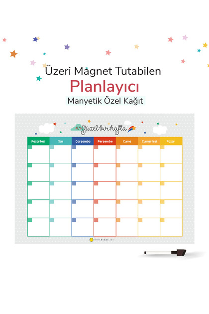 PLANLAYICI/ Özel Manyetik Yıpranmaz Kağıt