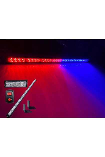90 CM 8 LED BAR LED KIRMIZI MAVİ