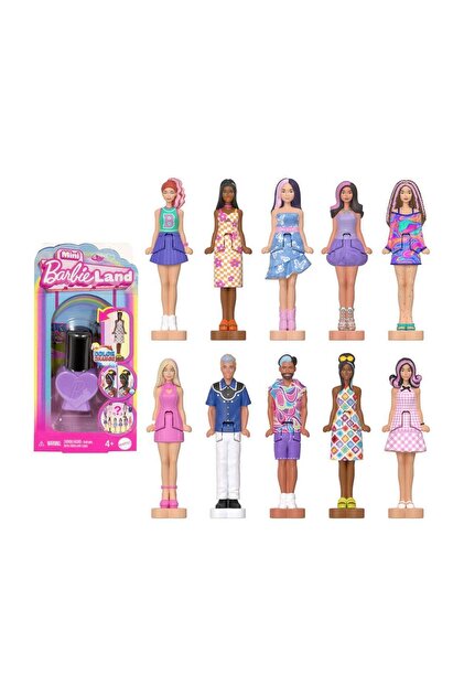 Barbie ® Mini BarbieLand™, Fashionistas bebekler, oje şişesi
