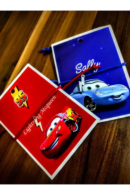 2'li Şimşek Mcqueen Ve Sally Sevgili Bilekliği Arkadaş Bilekliği Best Friends Bileklik